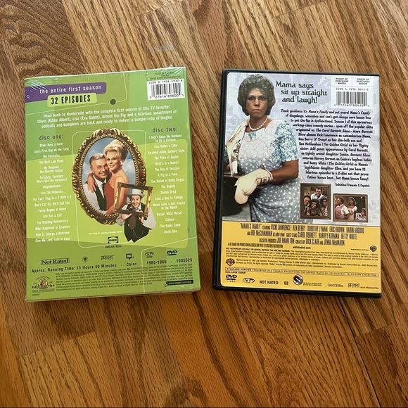 NWT/EUC Green Acres (Season 1) & Mama's Family (Season 1) TV Series DVD Sets - Picture 4 of 10